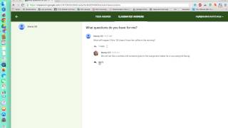 Google Classroom Question Feature