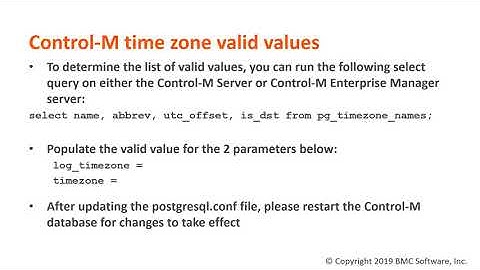 How to change time zone setting for PostgreSQL database