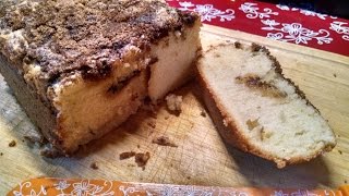 How to Make Streusel Coffee Cake in a Bread Machine