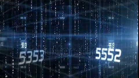 stock footage matrix text digital data