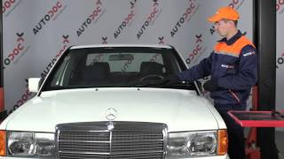 Onderhoud Mercedes W201 - videohandleidingen