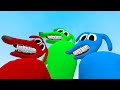 NEW COLORED CARTOON DOGS!! Garry's Mod [Colorful Cartoon Dog Red Green Blue Trevor Henderson]