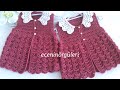 Crochet princess baby vests  baby girl vest 12 ans baby knitting with crochet