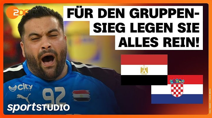 Ägypten – Kroatien Highlights | Handball-WM 2025 | sportstudio