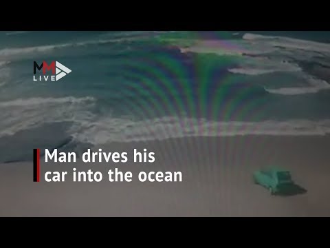Fancy 'a dare'? Man drives car into KZN sea