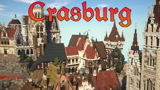 Huge Addition To The City | Crasburg | Episode 83 - Medieval Minecraft City