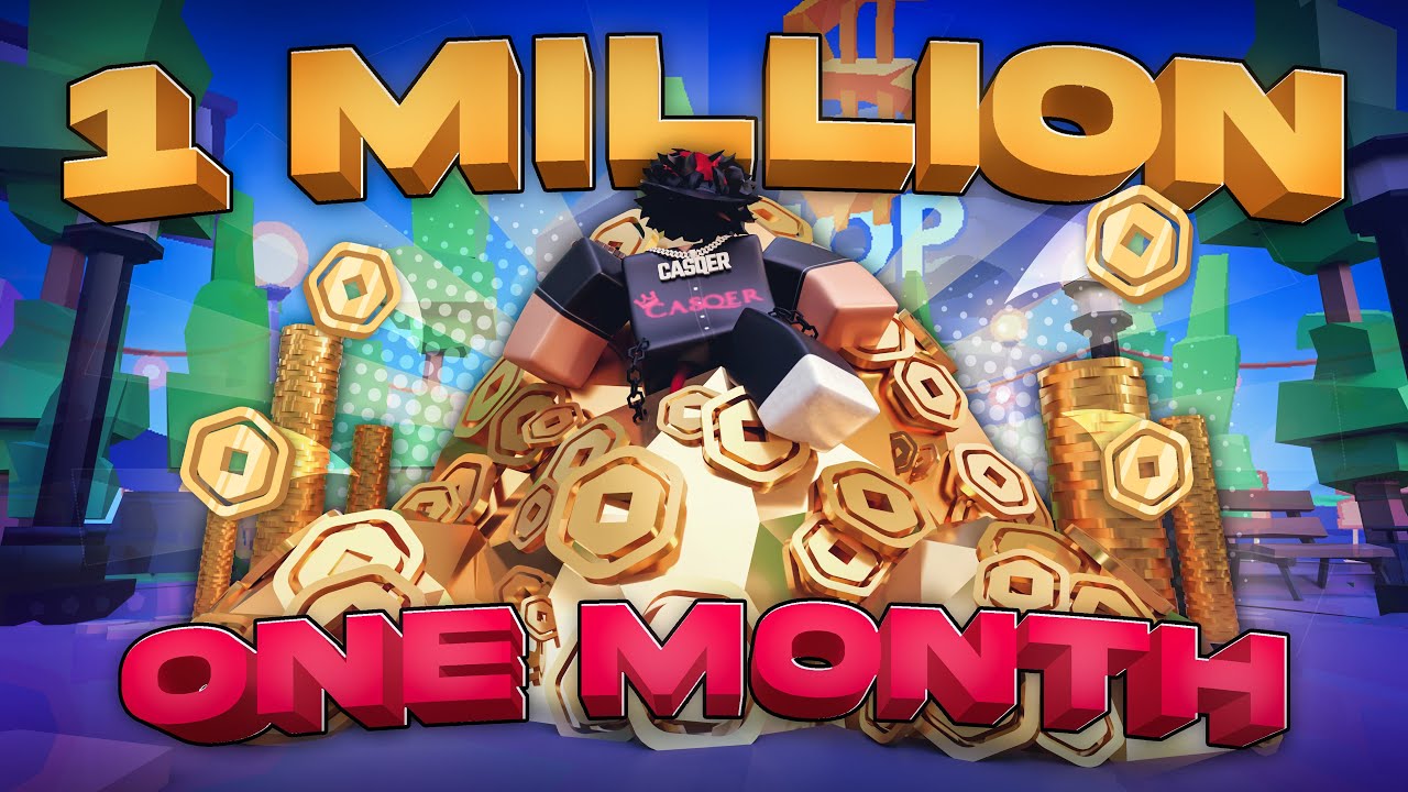 How I Raised 1,000,000 Robux in 1 Month On PLS DONATE... - YouTube