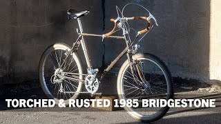 1985 Bridgestone MB-2 Torched and Rusted ATB Build