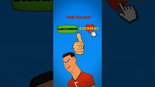 CR7 Animation 🤩 | Ronaldo Funny Cartoon Moments ⚡️#short #fyp