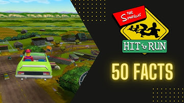 50 facts about The Simpsons Hit and Run (Levels 1, 4, and 7)