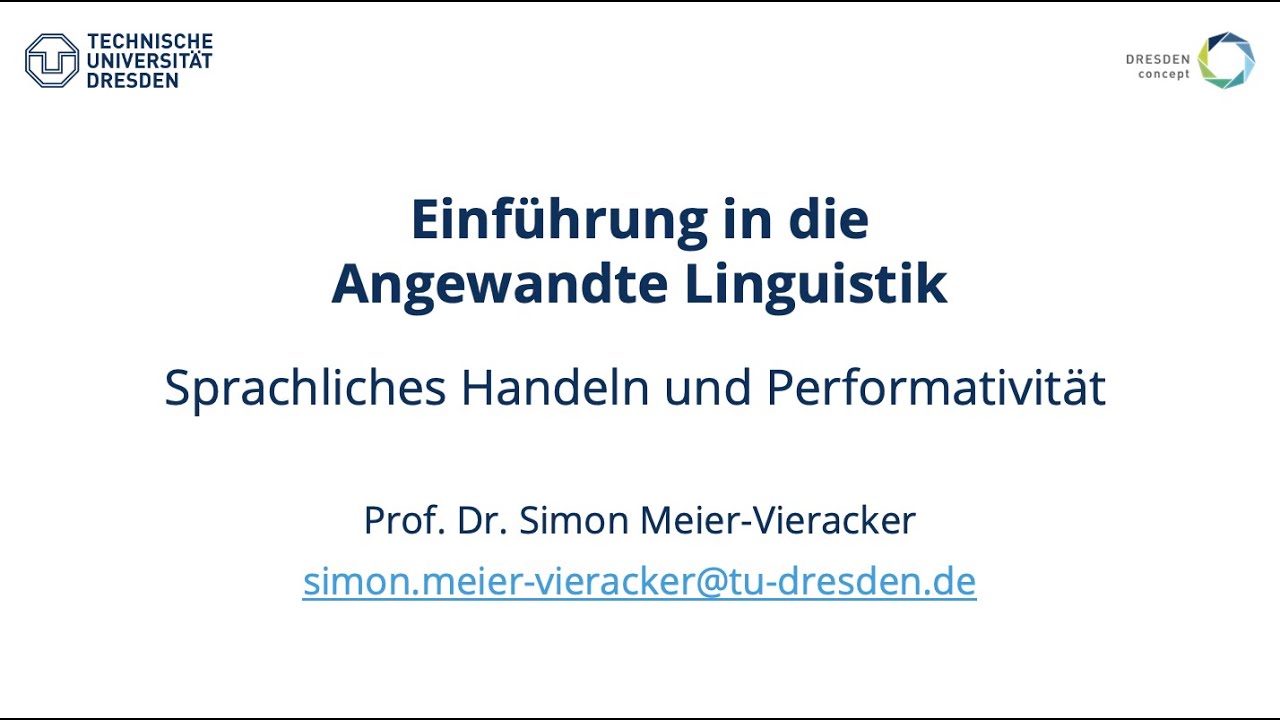Sprachliches Handeln Im Kommunikativen Kontext