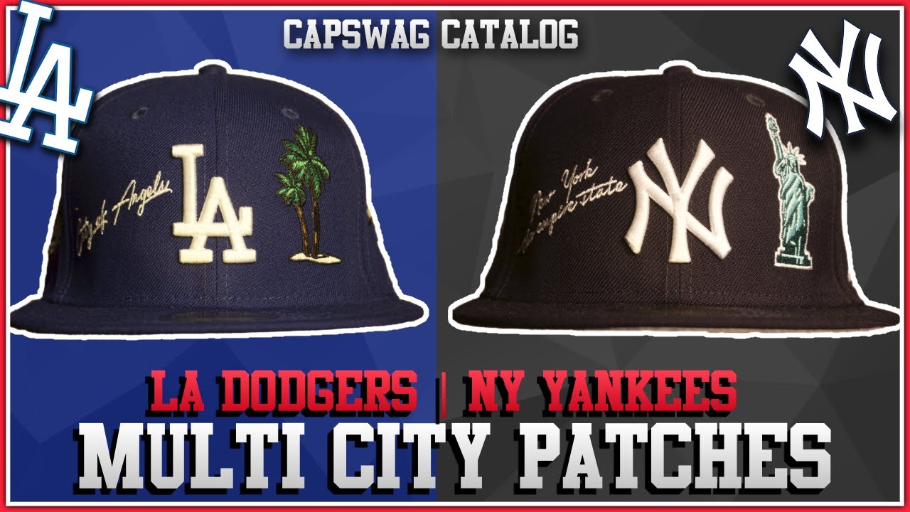 Yankees and Dodgers Multi City Patch 