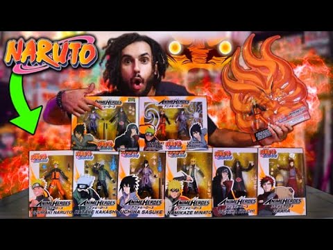 OPENING EVERY NARUTO ANIME HEROS EVER RELEASED!! SDCC EXCLUSVE!! *MY ENTIRE ANIME HEROS COLLECTION*