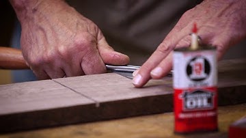 How to Sharpen a Card Scraper