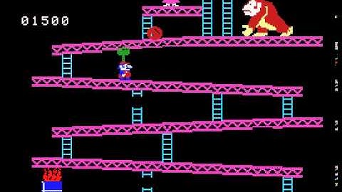 ColecoVision Gameplay - Donkey Kong