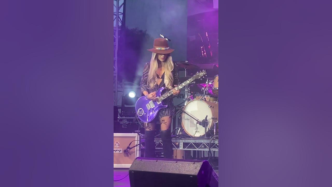 Orianthi at Brea Summerfest 2023 YouTube