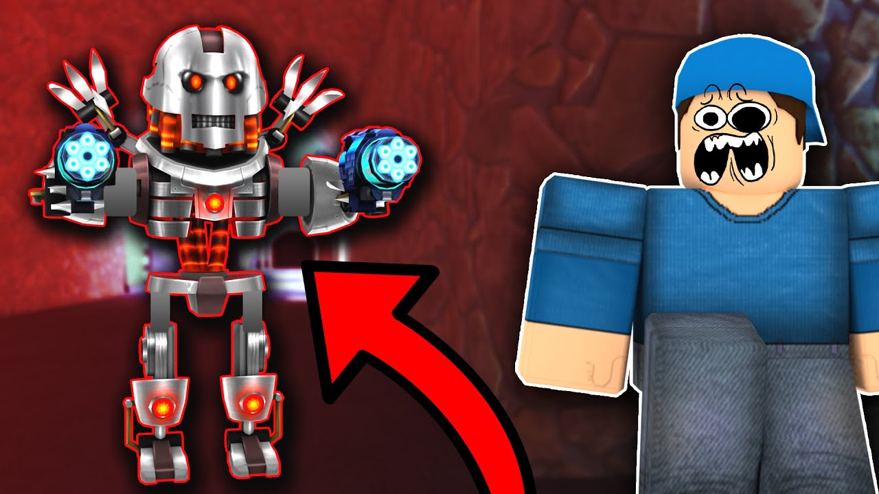 Robots Take Over Arsenal Roblox Youtube - robots de roblox