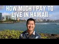 WHAT I SPEND IN ONE MONTH LIVING IN HAWAII AT 26! Cost of Living in Hawaii 2020 | Life In Hawaii