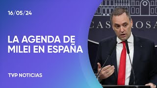 La agenda del Presidente Milei en España