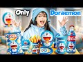 Using only doraemon things for 24 hours