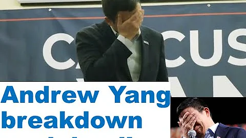 Andrew Yang Explained His Emotional Moment, Caucus, Plan beyond Iowa, Bloomberg, Opioid Crisis, etc.