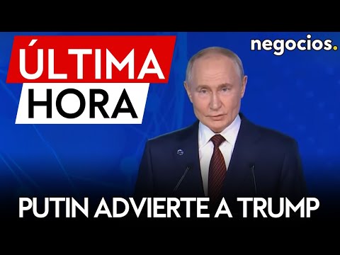 &Uacute;LTIMA HORA | Putin advierte a Trump: "No se puede hablar de hegemon&iacute;as en el nuevo orden mundial"