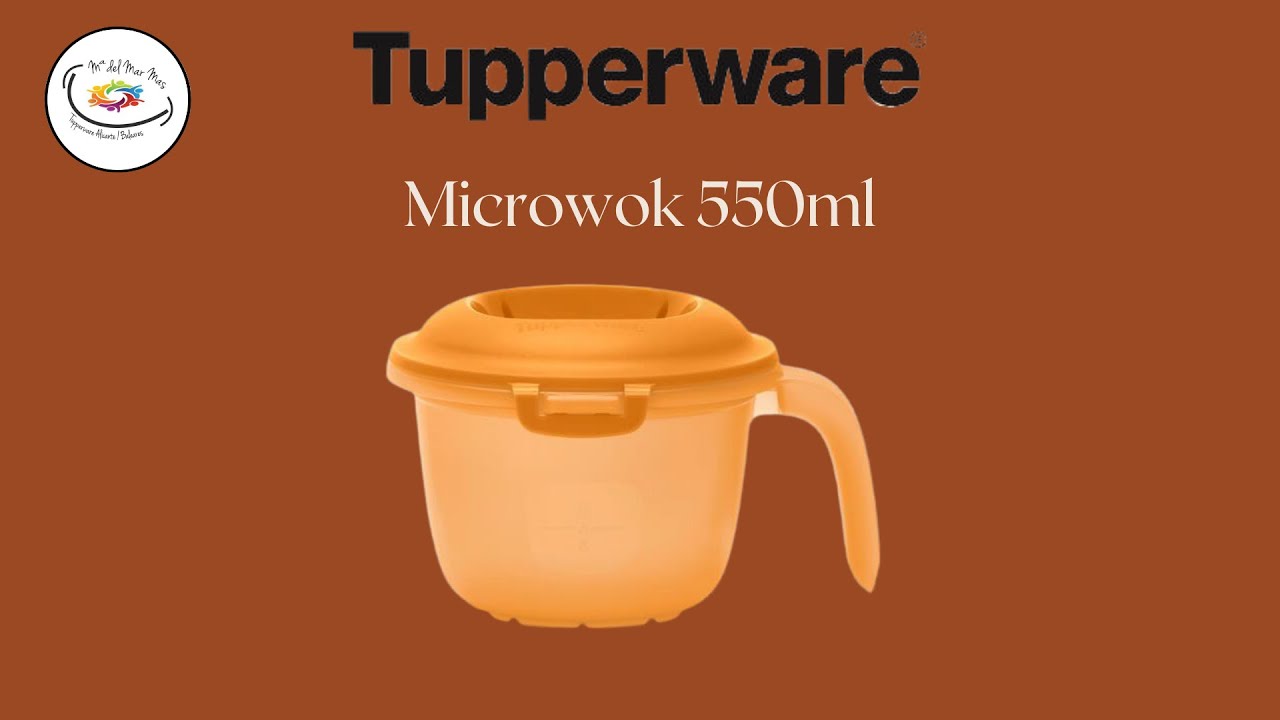 Microwok 550 ml Tupperware - YouTube