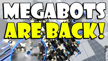 Robocraft - The Worlds First Flying MEGABOT ´SKYGOD´ Part 2of3 BUILD