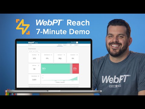 WebPT Reach Demo 2021 | PT EMR & Documentation Software