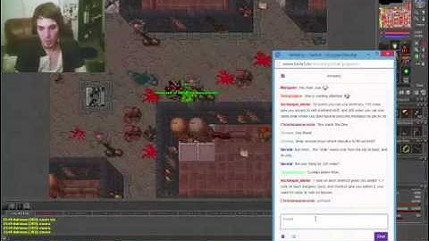 Tibia Twitch #3 - Almost all of Oramond and chatting! (Part 2 of 2)