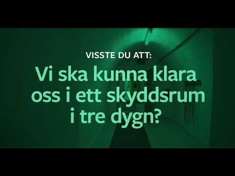 Video: Vad behöver du i ett bombskydd?