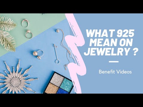 What 925 Mean On Jewelry ?