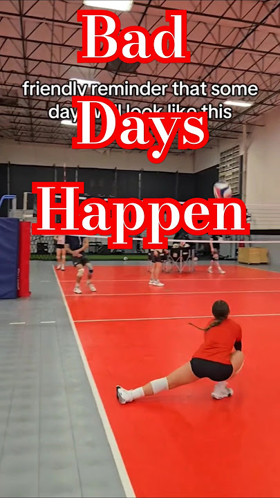it's ok to have bad days in Volleyball  #libero #d1athlete #dmoon #badday