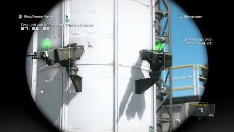 ☢️ Great Universal *Anti Nuke Runners* Mine and Camera set up for * Command Platform * Mgsv Fob Tip