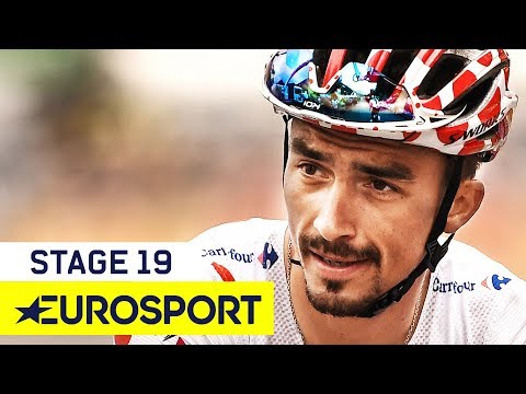 Wideo: Tour de France 2018: Roglic wygrywa etap 19, aby wejść na podium, Thomas zachowuje żółty kolor