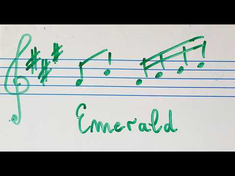 Sally Wave - Emerald - the bird with funny green legs, op. 11 No. 3