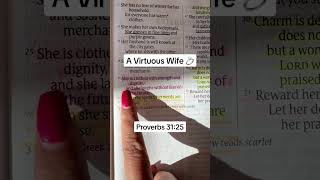 Proverbs 31:25 – A Woman of Godly Courage 🕊️