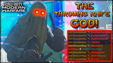THE THROWING KNIFE GOD!