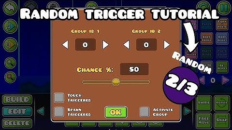 [2.2] How to use the Random Trigger in Geometry Dash! (EASY!)