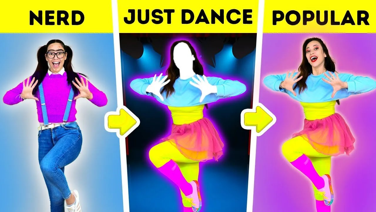 ⁣How to Become POPULAR GAMER | Just DANCE Minecraft SIMS in REAL LIFE – by La La Life Games