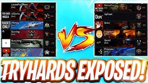 MY PARTY VS VLR NUKETOWN HARDPOINT! THEY GET THIER WIGS SPLIT! DROPPED 10K DAMAGE