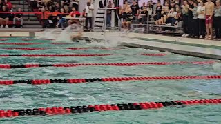 Veronas Brecken Curran wins WIAA Division 1 100 backstroke title