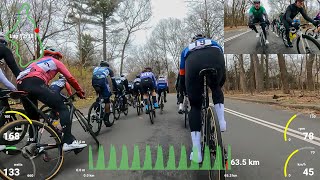 Prospect Park Road Race | Cat 1/2/3 | 30 Mar 2025 | Ari GoPro + Telemetry