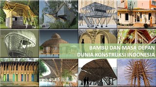 Luar Biasa Hebat! Bangunan 4 Lantai dengan Konstruksi Bambu Press!