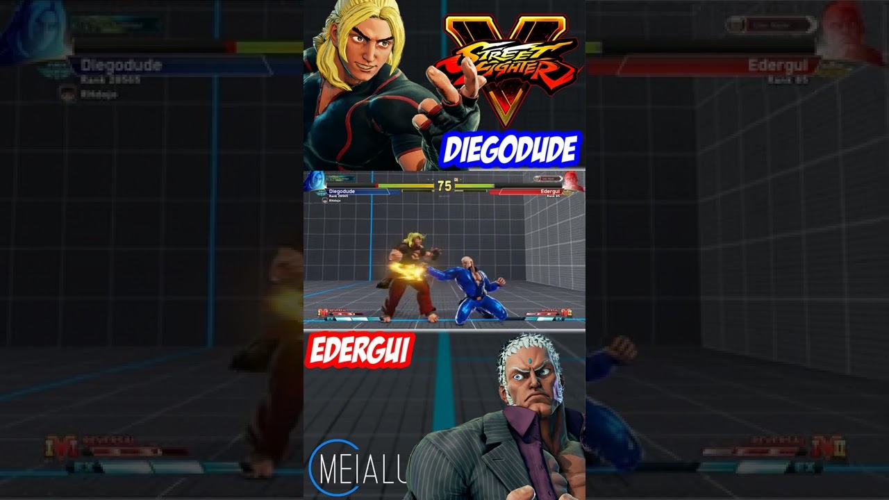 SFV CE - Diegodude(KEN) VS Edergui(URIEN) 🌘 MeiaLua 🌘