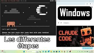Installer Claude code gratuitement sur Windows 11/10 || Installation étape par étape