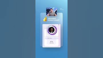 Finally, gradient donut chart is possible in Power BI… Here is how !