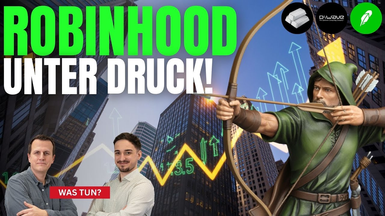 Silber bei 90 USD - Was nun? S&P 500, D-Wave, Robinhood im Check
