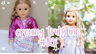 Opening American Girl Truly Me Agcinnamonstudios