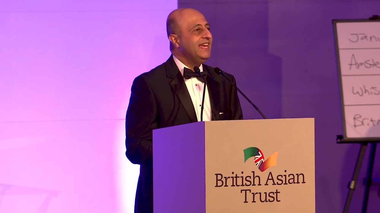 Lord Jitesh Gadhia, Trustee, British Asian Trust at the Annual Reception & Dinner 2022.